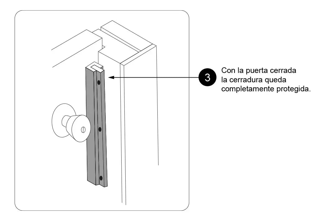 Protector De Cerradura, Chapa, Pestillo De Puerta, Seguridad,Dorado